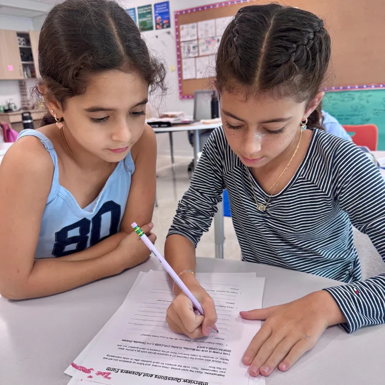 working together