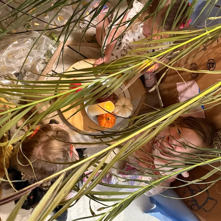 under sukkah