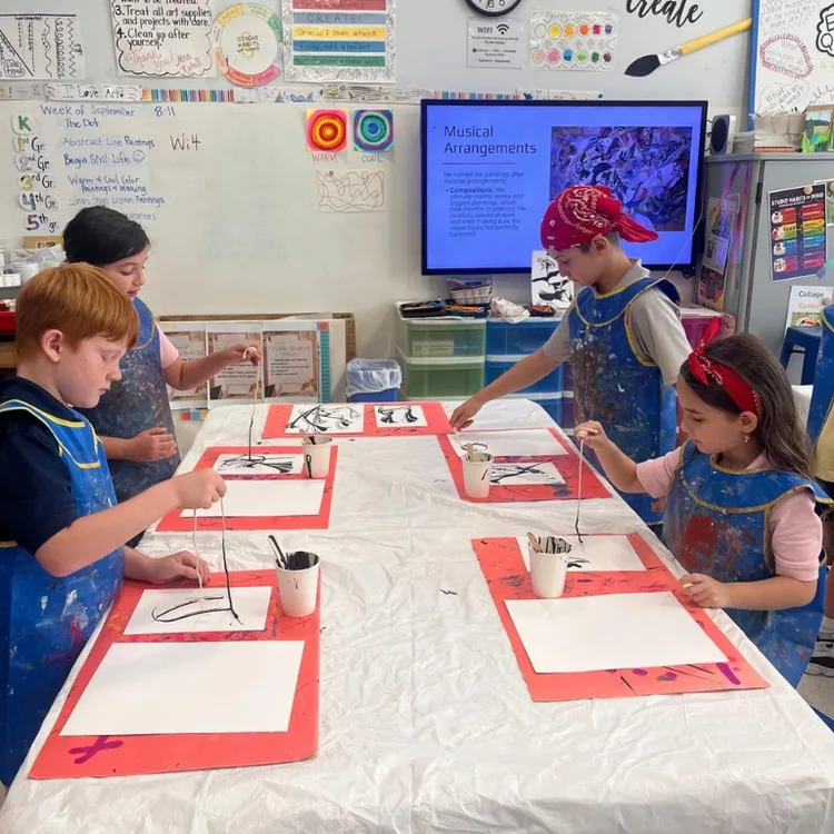 painting together